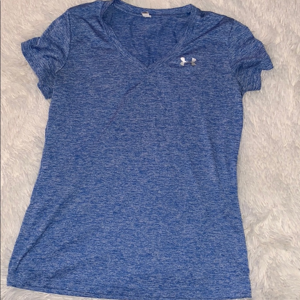 Blue UA V Neck